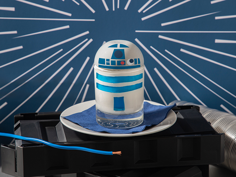 ＜R2-D2＞ドロイドミニパフェ