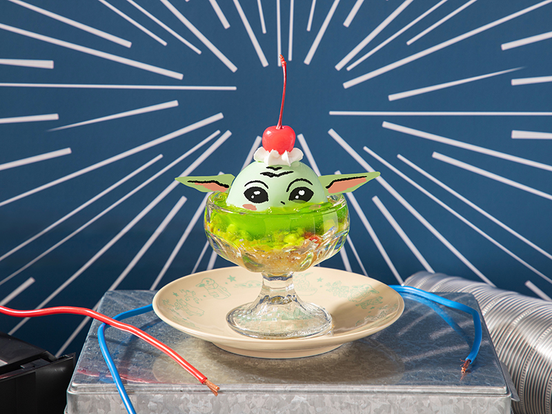 ＜グローグー＞フォースを秘めた？ミルクプリン